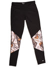 Mossy Oak Pink Camo Workout Tights Black - American Outdoor Woman
