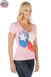 Texas Flag Short Sleeve - American Outdoor Woman
