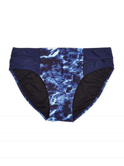 Mossy Oak Elements Swimsuit Bikini Bottom (Blue) - American Outdoor Woman