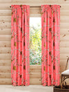 b RealTree Panel Pair Curtains 84" (Coral) - American Outdoor Woman