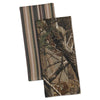 RealTree AP Camo Printed Striped Kitchen Towel Set 2-Piece - American Outdoor Woman