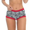 RED LACE-TRIMMED BOY SHORT PANTIE (Boy short only)