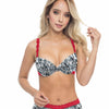 RED LACE T-SHIRT BRA ( Bra Only)