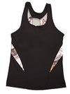Mossy Oak Pink Camo Active Wear Fitted Tank