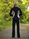 Mossy Oak Pink Camo Pants Black - American Outdoor Woman