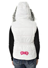 a GWG Fur Vest White - American Outdoor Woman