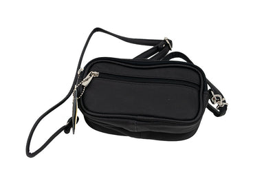 Black Leather Accessory Bag Liberty Wear