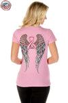 Faith, Hope, Fearless Women's Shirt (Pink) - American Outdoor Woman