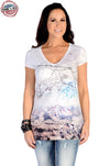 Grand Canyon Cartography Country T Shirt - American Outdoor Woman