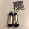 .380 Silver Casing with Black Crystals - American Outdoor Woman