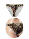 Mossy Oak Break-Up Country Panties Lace Cream - American Outdoor Woman