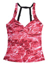 Mossy Oak Elements Swimsuit Tankini (Red) - American Outdoor Woman