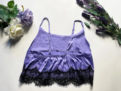 Lavender Short Pajama Top (Cami Only)