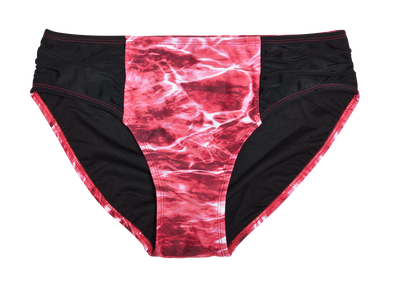 Mossy Oak Elements Swimsuit Bikini Bottom (Red) - American Outdoor Woman